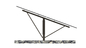 De enige Zonnestructuur van het Stapelstaal de Grond Opzettende Systemen van het 10-30 Gradenzonnepaneel