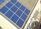 De regelbare het Zonnepaneel van het Aluminiumdak het Opzetten Structuur Photovoltaic Houten Straal zet op